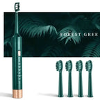 New Design Electric Sonic Toothbrush Soft Bristle 6 Cleaning Modes LED Display IPX7 Waterproof USB Fast Charging Oral Care Tool